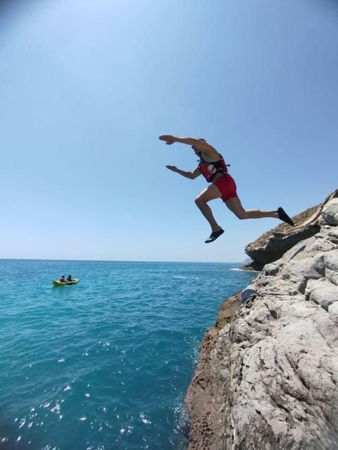 Kayak From Villajoyosa to Benidorm, El Aguilo - Discovering Cliffs and Coves