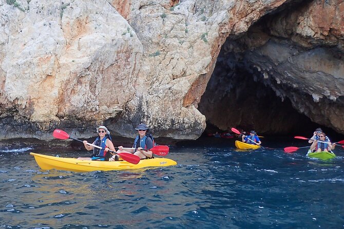 Kayak Javea - Route Cala Granadella - Calo Calo - Tour Location and Route Details