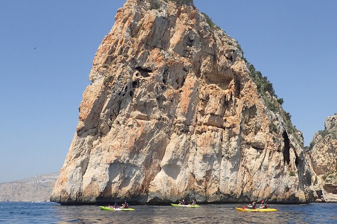 Kayak Javea - Route Cala Granadella - Calo Calo - Inclusions and What to Bring