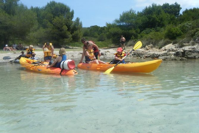 Kayak Rental Menorca - Meeting and Pickup