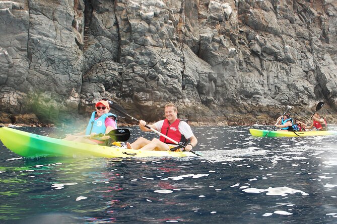 Kayak Route Along the Volcanic Coast in Tenerife South With Snorkeling - Kayaking Along the Volcanic Coastline
