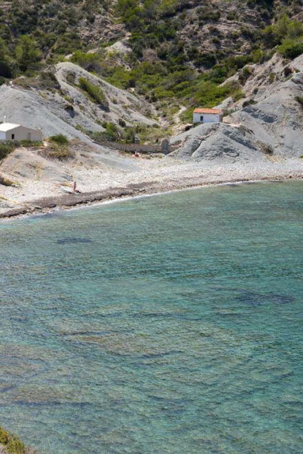 Kayak Route Cala Blanca, in Dins, Sardinera, Portixol Island - Itinerary Details