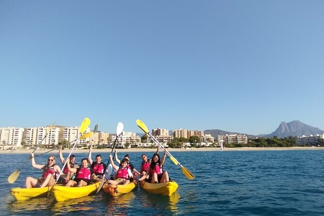 Kayak Routes Through the Coves of Villajoyosa - Booking and Pricing Information