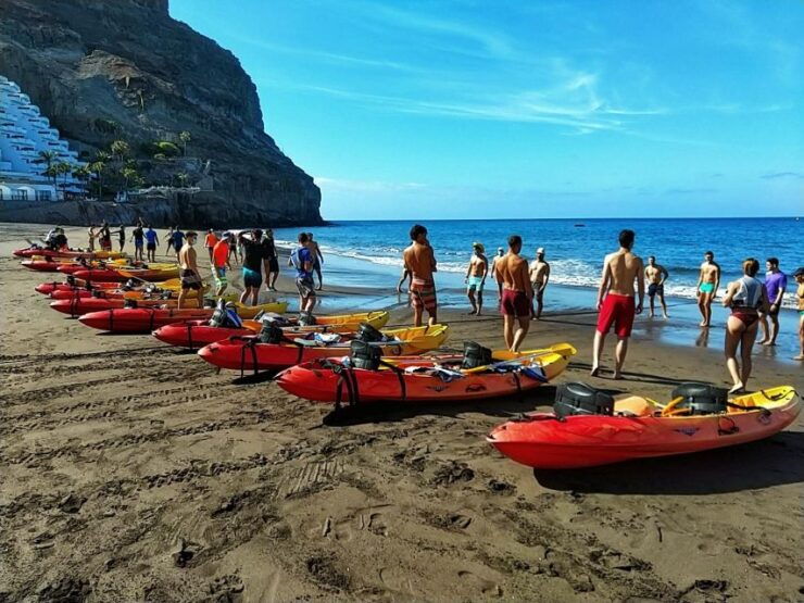 Kayak Through the Caves and Cliffs of Mogan - Activity Overview