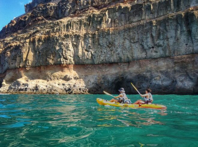 Kayak Through the Caves and Cliffs of Mogan - Activity Description