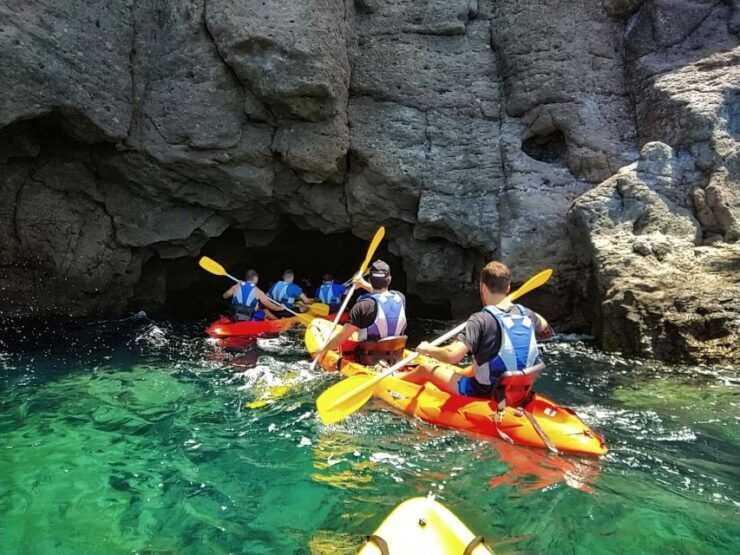 Kayak Through the Caves and Cliffs of Mogan - Activity Experience