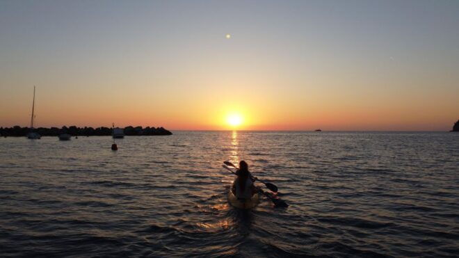 Kayak Tour in Levanto: Sunset and Wellness - Itinerary and Activities Overview