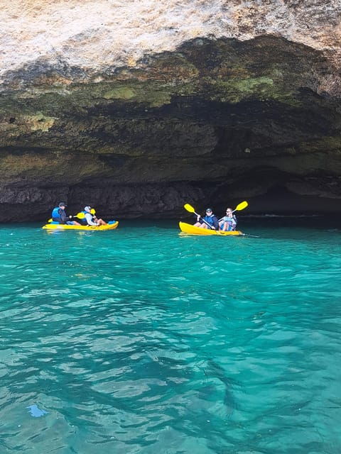 Kayak Tour Unexplored Caves + Benagil Cave - Key Highlights