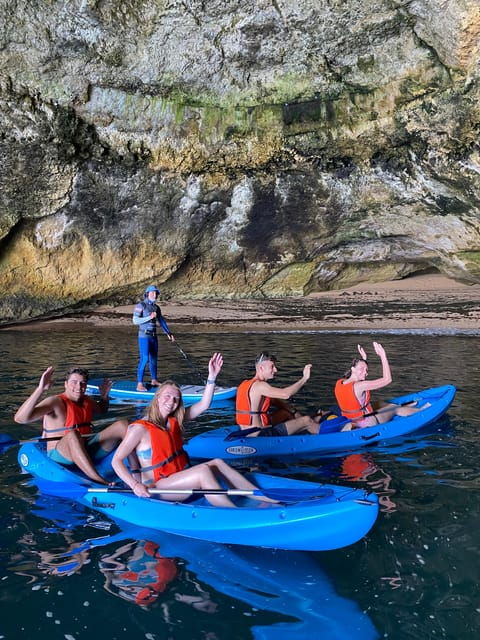 Kayaking Benagil Secret Caves at Sunrise, Be the First in - Customer Feedback