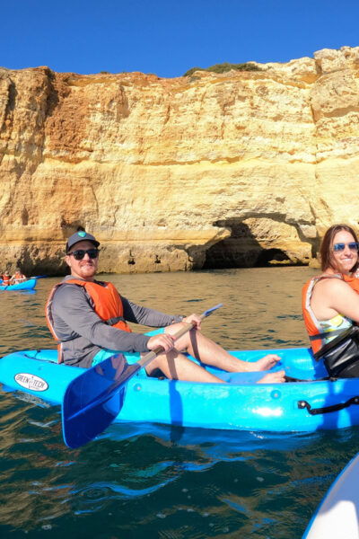 Kayaking Benagil Secret Caves at Sunrise, Be the First in - Return and Sustainability