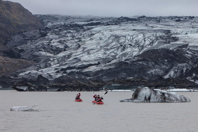 Kayaking on the Sólheimajökull Glacier Lagoon - Unique and Exclusive Experience