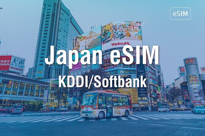 KDDI and Softbank eSIM in Japan for 1-30 Days with 3GB-Unlimited - Good To Know