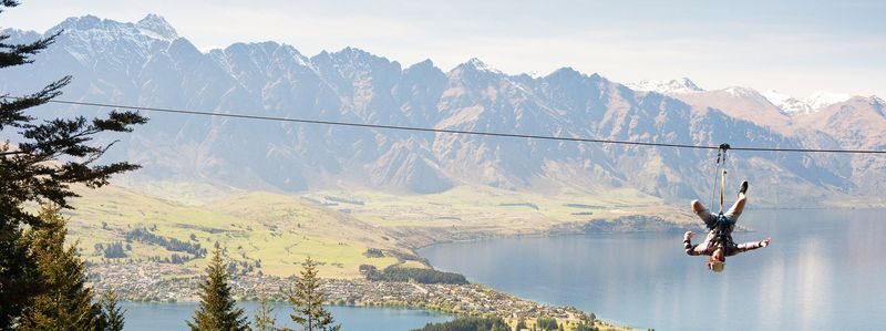 Kea 6-Zipline Experience in Queenstown - Six ziplines above Queenstown