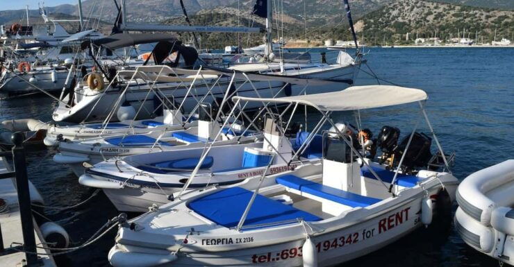 Kefalonia: Boat Rental (15HP Motorboat)-No License Required - Good To Know