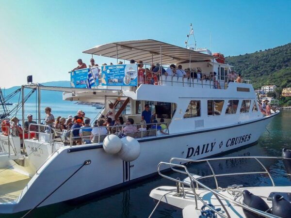 Kefalonia: Ithaca Cruise From Agia Efimia With Bus Transfer - Frequently Asked Questions