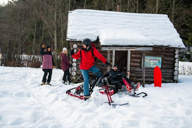 Kelowna Snow E-Biking Adventure With Lunch, Wine Tasting & Smores - Pricing and Guarantee