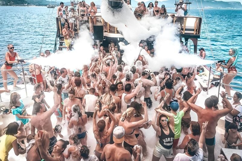 Kemer Bays Party Boat Experience from Antalya with Lunch - Paradise Bay and Lovers Bay: More Time by the Water