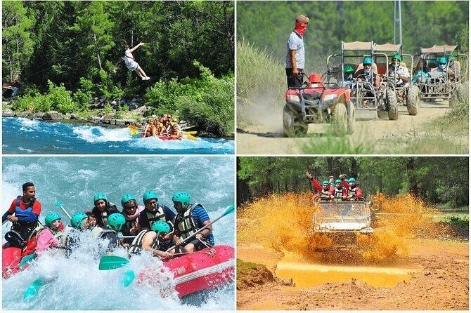 Kemer Rafting, Jeep Safari, Zipline, Buggy Safari Combo Tour - Good To Know