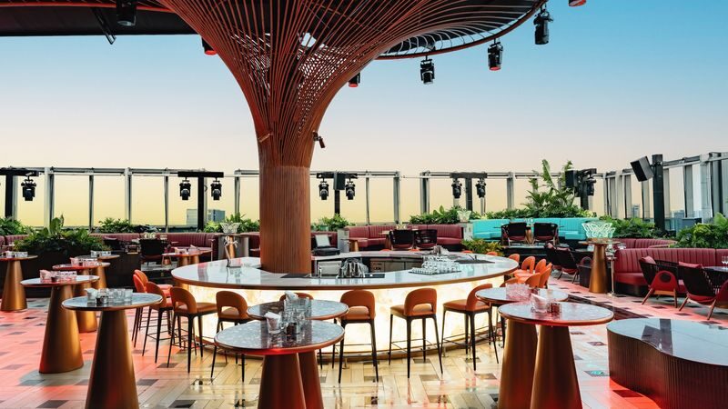 KEN Skybar: Rooftop Sunset & Nightlife Experience in Ho Chi Minh - The drink, snack and welcome gift