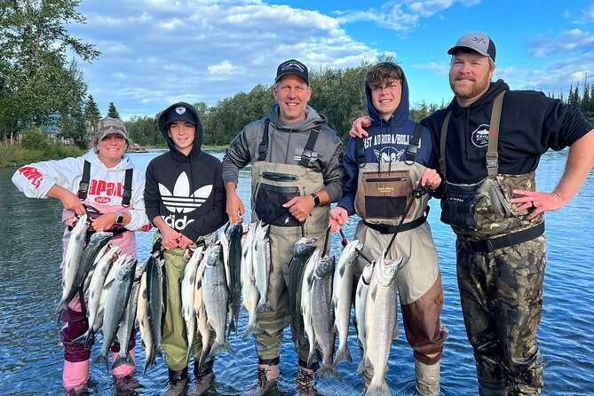 Kenai River Guided Fishing Charters in Alaska - End Point and Duration