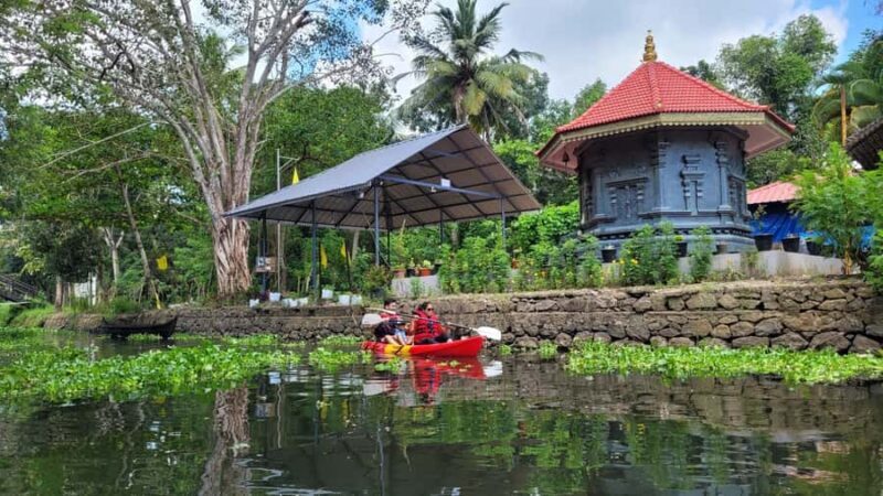Kerala Backwater Village Kayaking Tour Full Day (Kumarakom) - The Route and Stops
