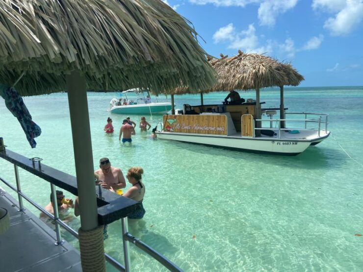 Key West: Private Florida Keys Sandbar Tiki Boat Cruise - Free Cancellation and Flexible Booking