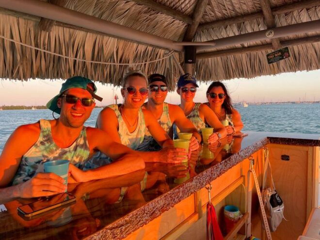 Key West: Private Tiki Boat Sunset Cruise - Full Description and Itinerary