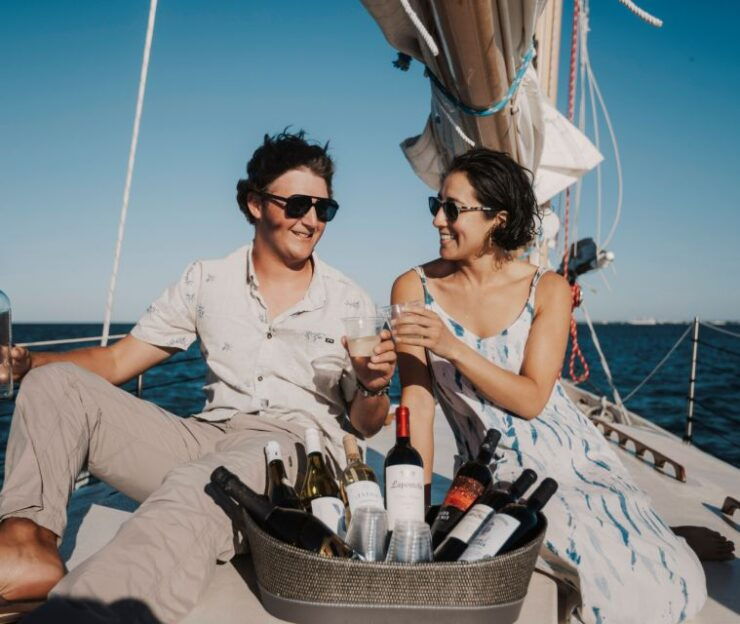 Key West Wind and Wine Sunset Sail Aboard Classic Schooner - Sunset Sail Duration and Departure Location