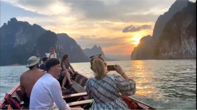 Khao Lak: Cheow Lan Lake Romantic Sunset Cruise With Drinks - Full Description of the Cruise