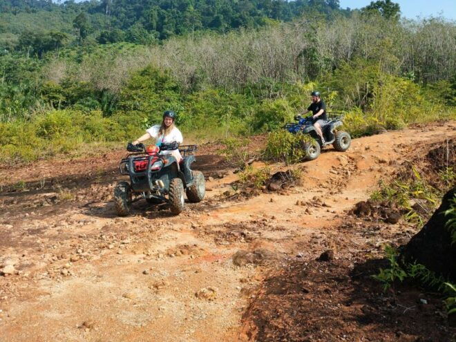Khao Lak: Guided ATV Tour With Lampi Waterfall Swim - Highlights