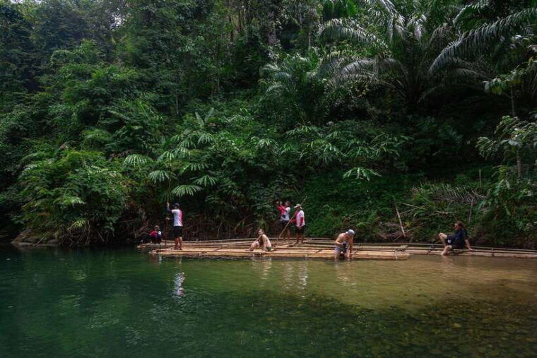 Khao Lak: Half Day Bamboo Rafting Tour With Lunch - Relaxation and Water Activities