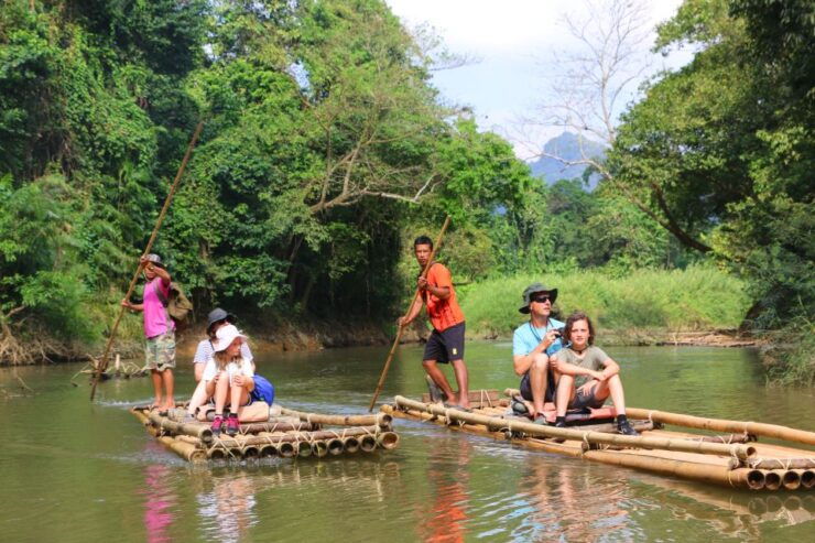 Khao Lak: Khao Sok Bamboo Rafting and Elephant Bathing Trip - Activity Details and Pickup/Transportation