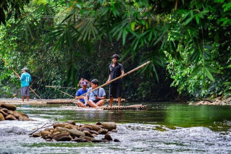 Khao Lak Multi-Adventure: Bamboo Rafting, ATV & Elephants - Bamboo Rafting Adventure