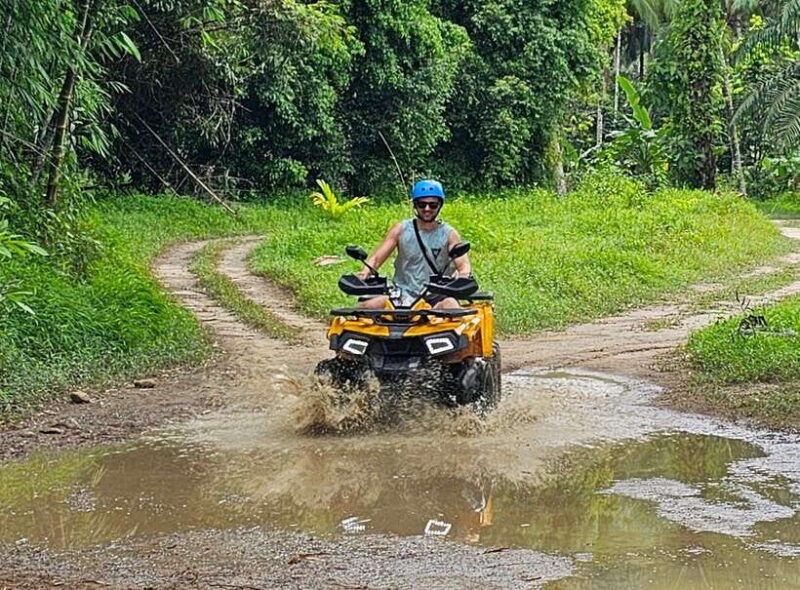 Khao Lak: Private Day Tour With Bamboo Rafting, ATV & Turtle - Itinerary and Activities