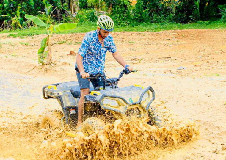 Khao Lak: Rafting, ZipLine, Lunch Buffet ,ATV Options Trip - Transportation and Inclusions