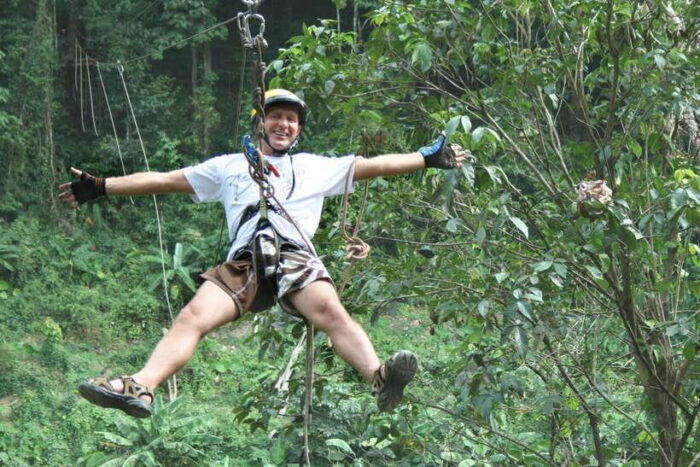 Khao Lak: White Water Rafting, Zipline and Elephant Feeding - ATV Ride Through Nature