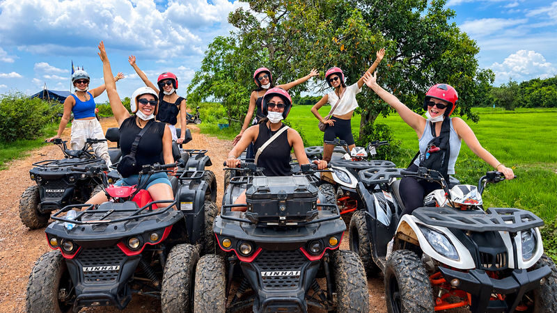 Khmer Village and Fish Farm ATV Tour - Rice paddies, village life, and the value of the route