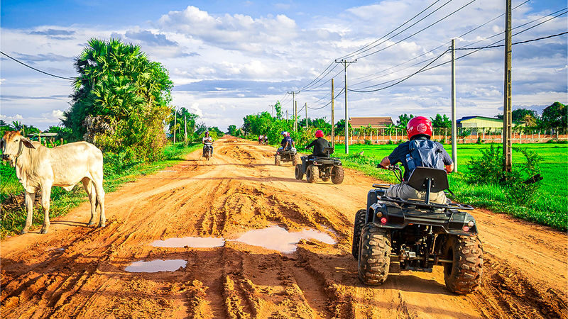 Khmer Village and Fish Farm ATV Tour - Guides, safety, and what beginners should know