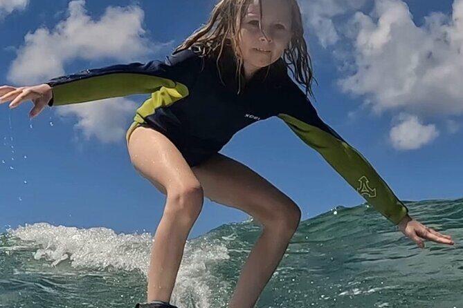 Kids and Adults Private or Group Surf Lessons 90min. 100% support - Experience Overview and What to Expect