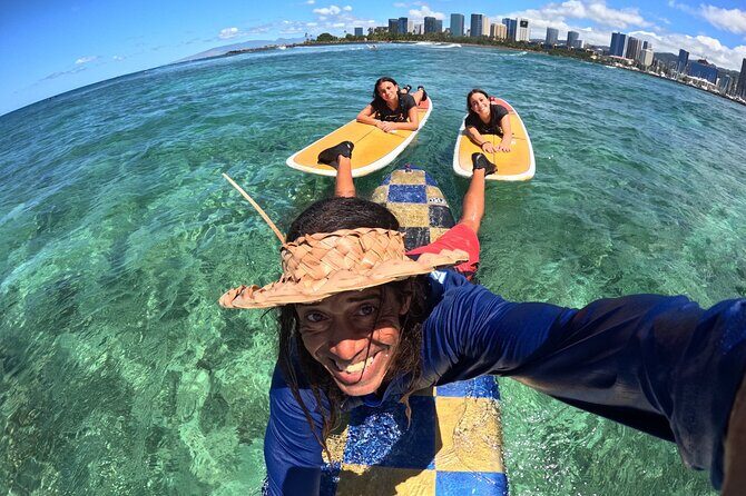 Kids and Adults Private or Group Surf Lessons 90min. 100% support - The Meeting Point and Practical Details