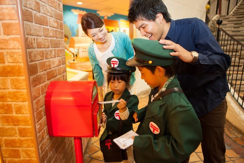 Kids Plaza Osaka Admission Ticket - The castle, slides, and climbing spaces