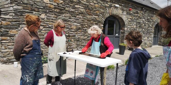 Kildare: Eco-Printing on Paper Natural Dye Workshop - Highlights
