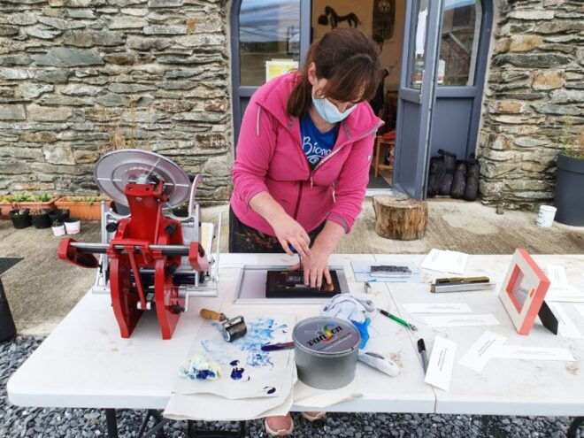 Kildare: Letterpress Printmaking Workshop With Instructor - Inclusions in the Workshop Package
