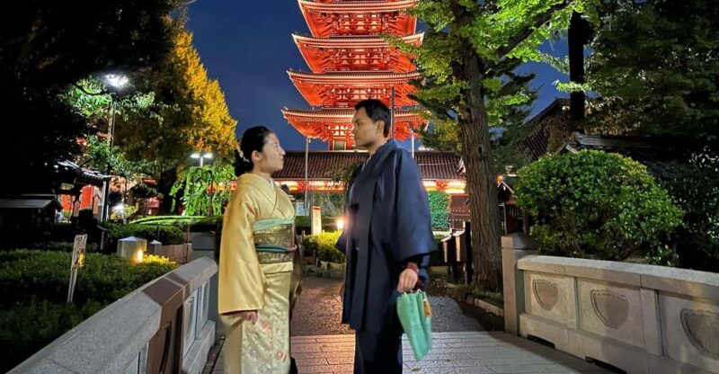Kimono and Japanese food at Asakusa Night - FAQ