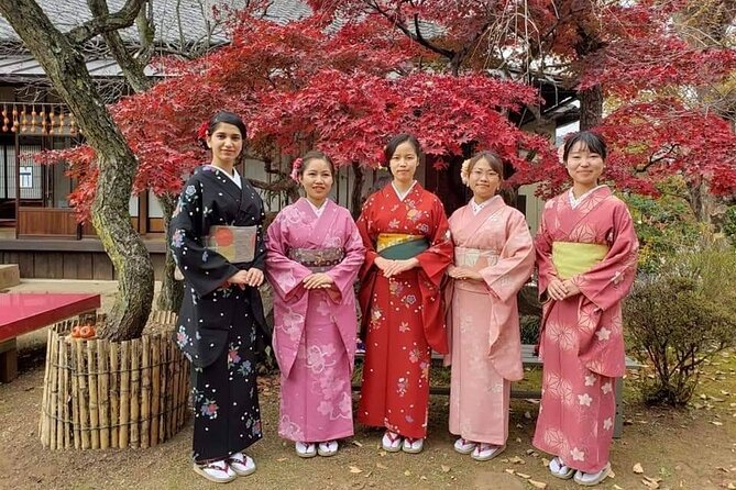 Kimono Experience at Fujisan Culture Gallery With Tea Lesson - Assistance and Product Code