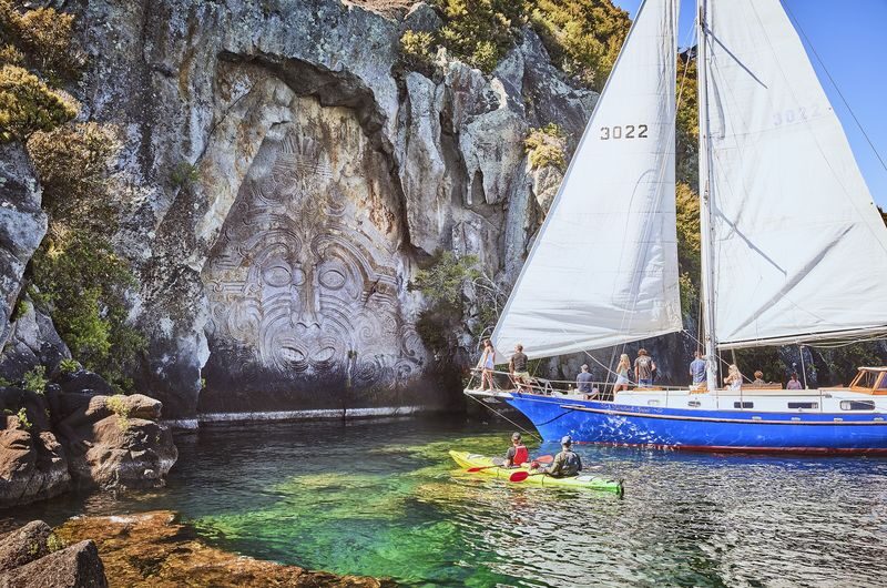 Kindred Spirit-Maori Rock Carvings Classical Sailing Boat Experience - At a glance