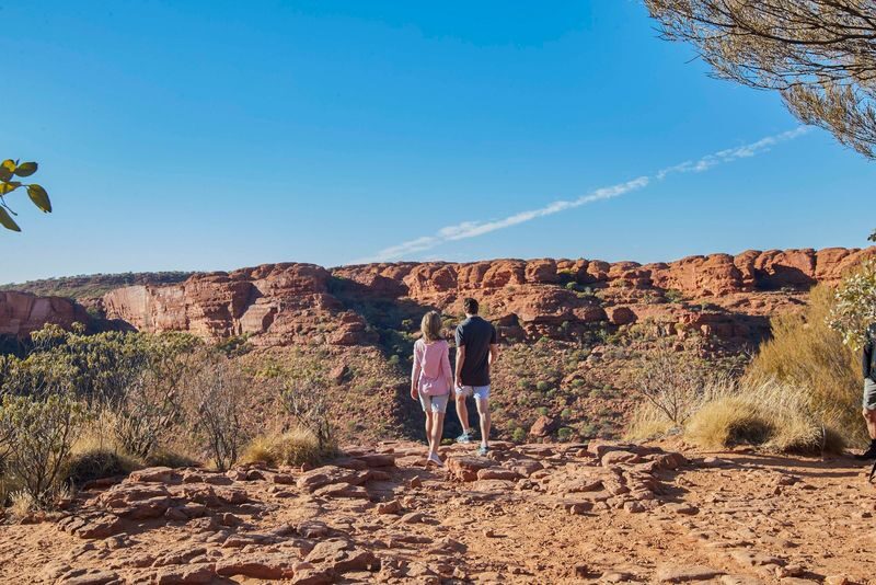 Kings Canyon and Outback Panoramas Tour - The Garden of Eden and canyon views
