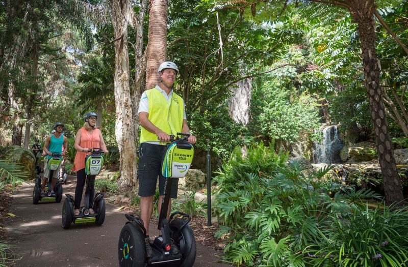 Kings Park Botanic Garden Segway Tour in Perth - From Barrack Square to the park