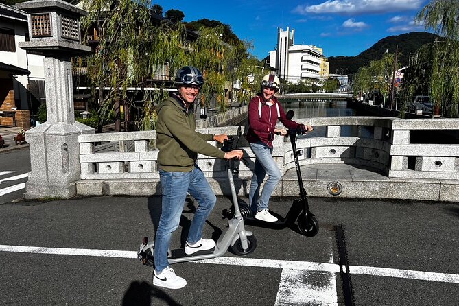 Kinosaki:Rental Electric Scooter-Hidden Alleyways Route-/90min - Free Wi-Fi