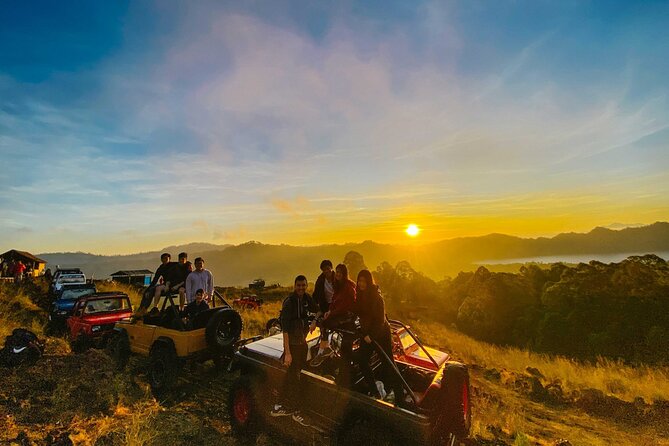 Kintamani Black Lava Sunrise Jeep Adventure With Temple in Bali - Good To Know